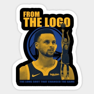 Steph Curry - From the logo Sticker